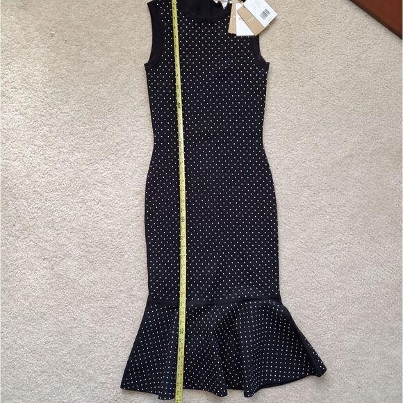 Michael Kors Collection Studded Black Sheath Dress NWT Size X-small - Picture 12 of 16